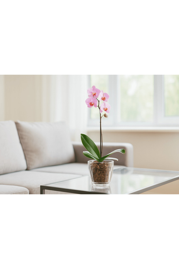 Orkide Saksısı 3 Lt Şeffaf - 4