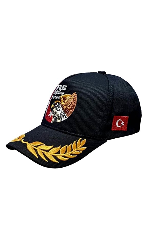 F16 FIGHTING FALCON BLACK DEFNE DALI EMBROIDERED NO:2