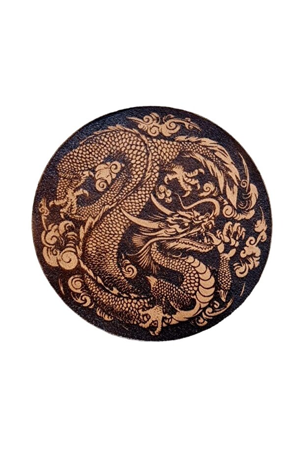 EJDERHA Deri PEÇ - Arma - Askeri Patch - 1