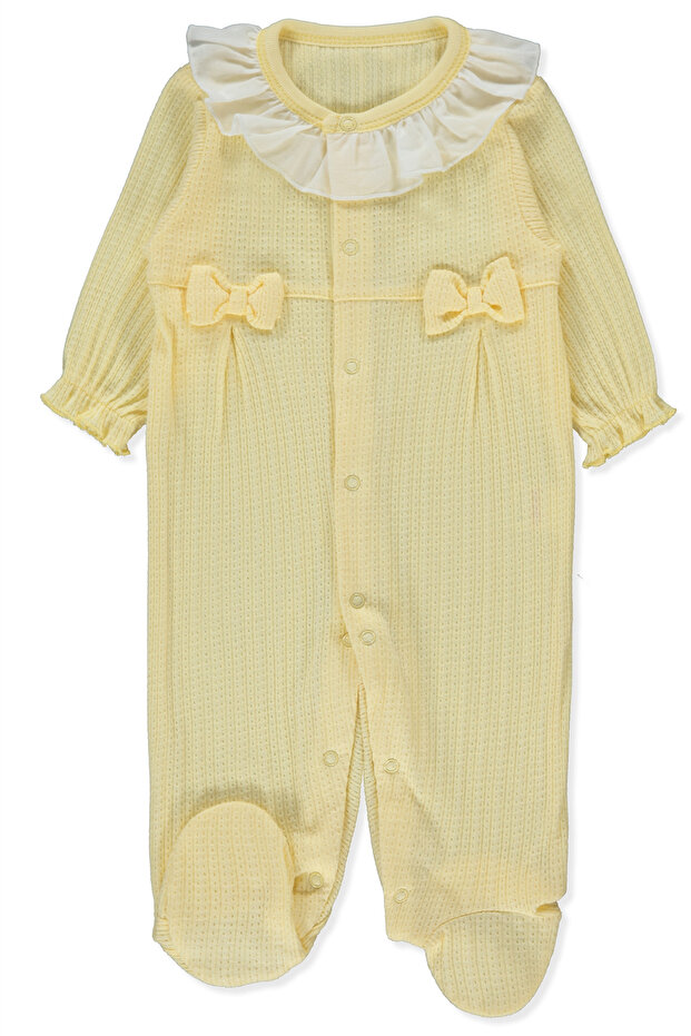 Jakarli Süprem Jumpsuit with Booties (Sweet Princess) Yellow
