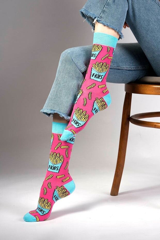 Чорапи с шарки Fries - 1