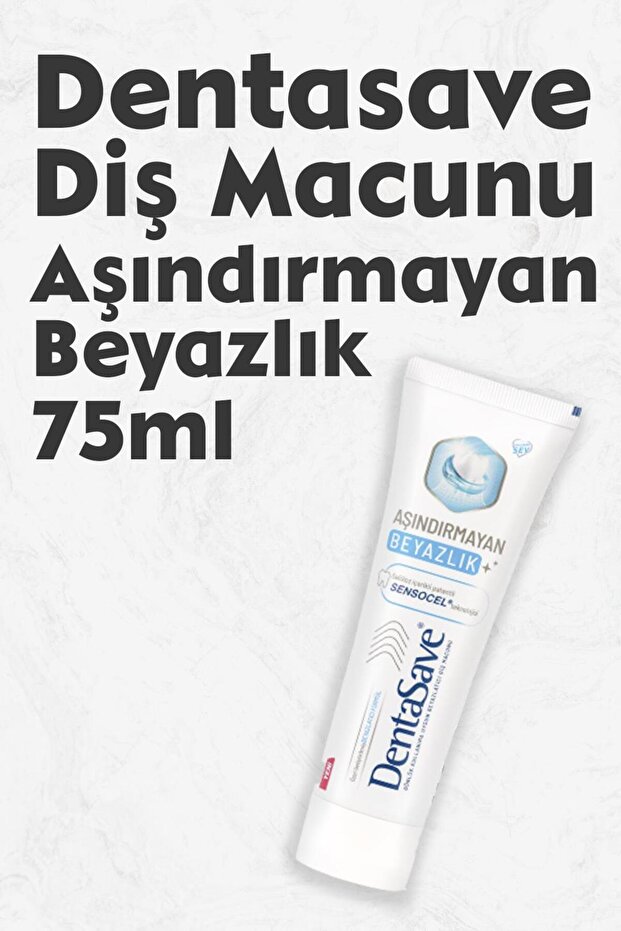 Aşındırmayan Beyazlık 75 ml