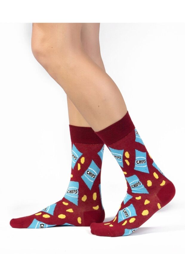 Chips Patterned Socks - 2