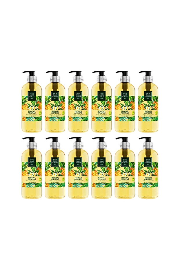 Liquid Soap Hawaiian Pineapple 500 ml X 12 Pieces