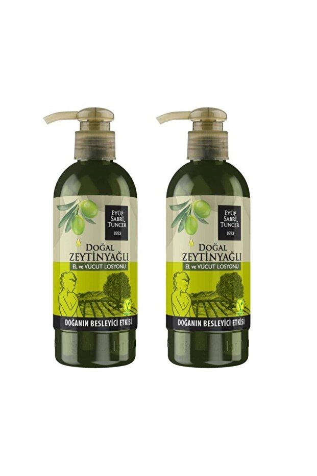 Natural Olive Oil Hand and Body Lotion 250 ml X 2