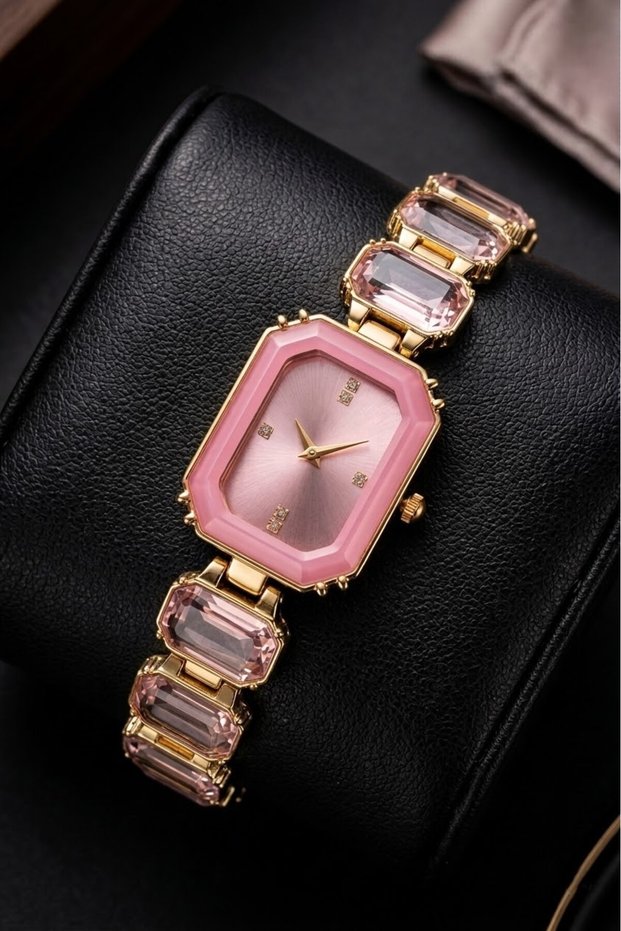 Crystal Stone Women's Wristwatch Nl-134 Gift to Sister, Mother, Lover, Wife, Woman Birthday