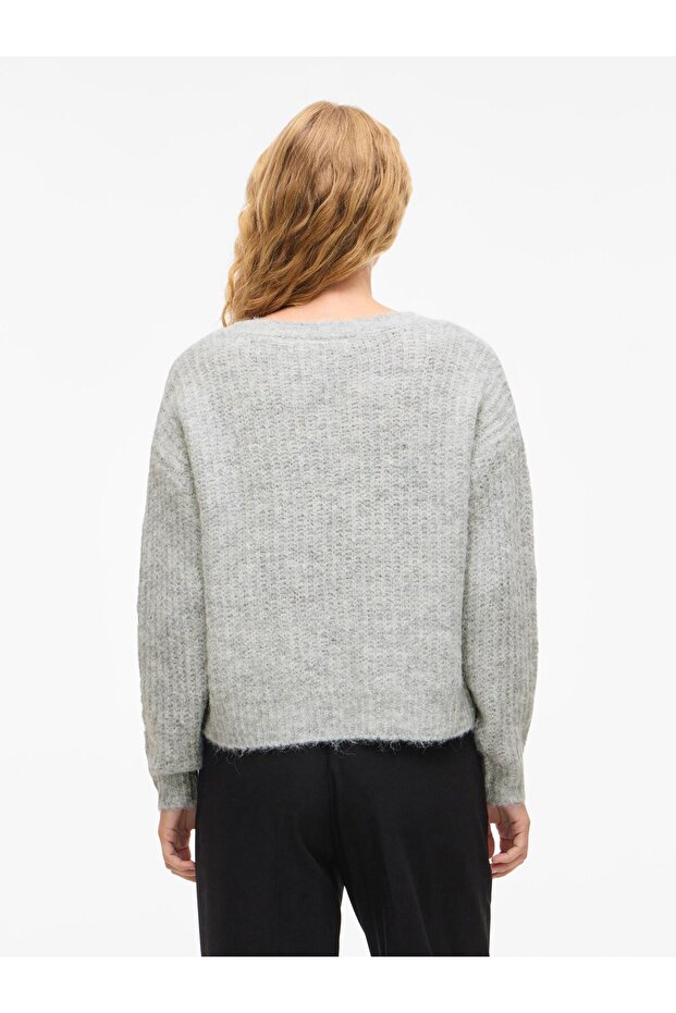 Strickpullover VILAMPE V-Ausschnitt - 4