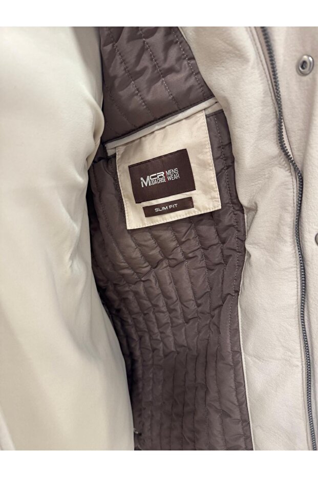 BEJ KAPŞONLU PARKA - 3