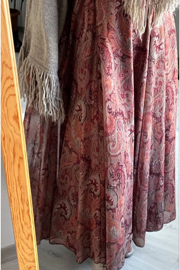 Ethnic Pattern Skirt - 3