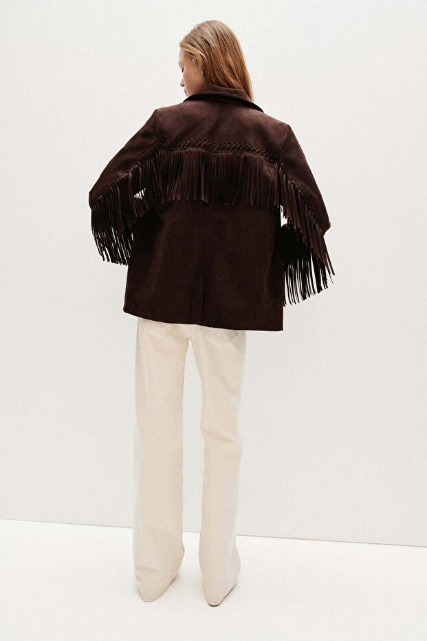 Fringed blazer - 3
