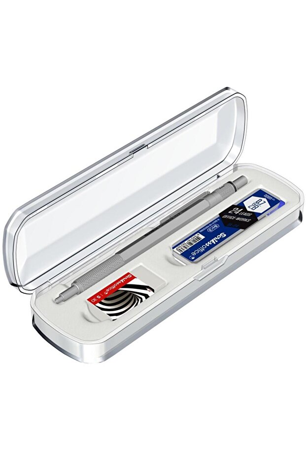Graph-X 3-Piece Mechanical Pencil Set 0.7 mm Satin Gray - 6
