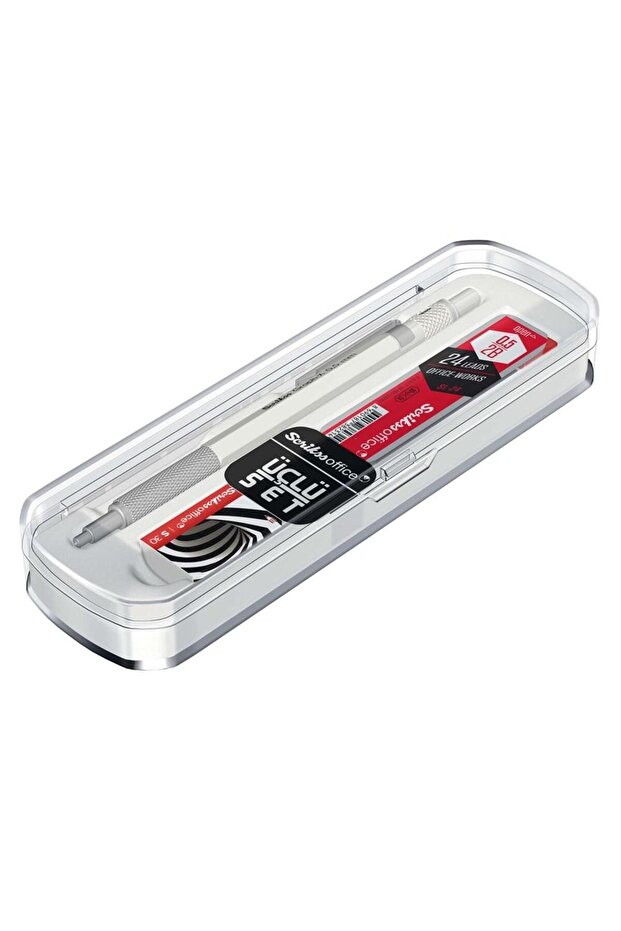 Graph-x Metal 0.5 Mm Versatil Pencil Eraser Tip Set White - 5