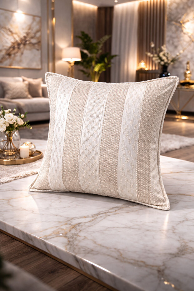 Modern Cushion Cover, Decorative and High-Quality Fabric.