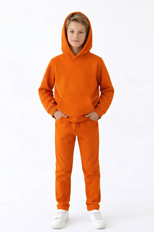 Children's Tracksuit Set Hooded 3 Threads 5-10 Years Old