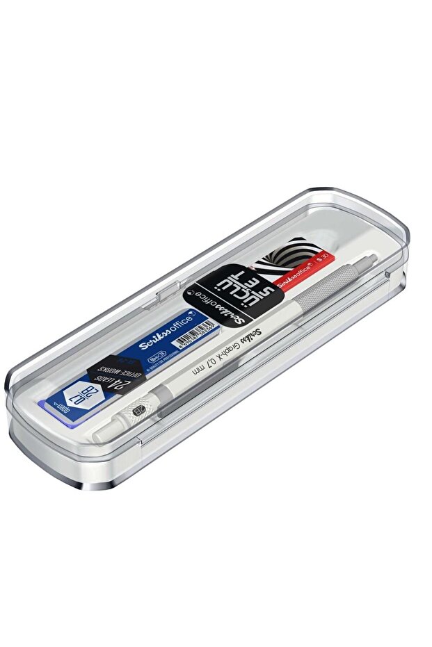 Graph-X 3-Piece Mechanical Pencil Set 0.7 mm Matte White - 8