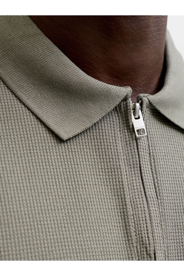 Poloshirt Einfarbig Poloshirt - 5
