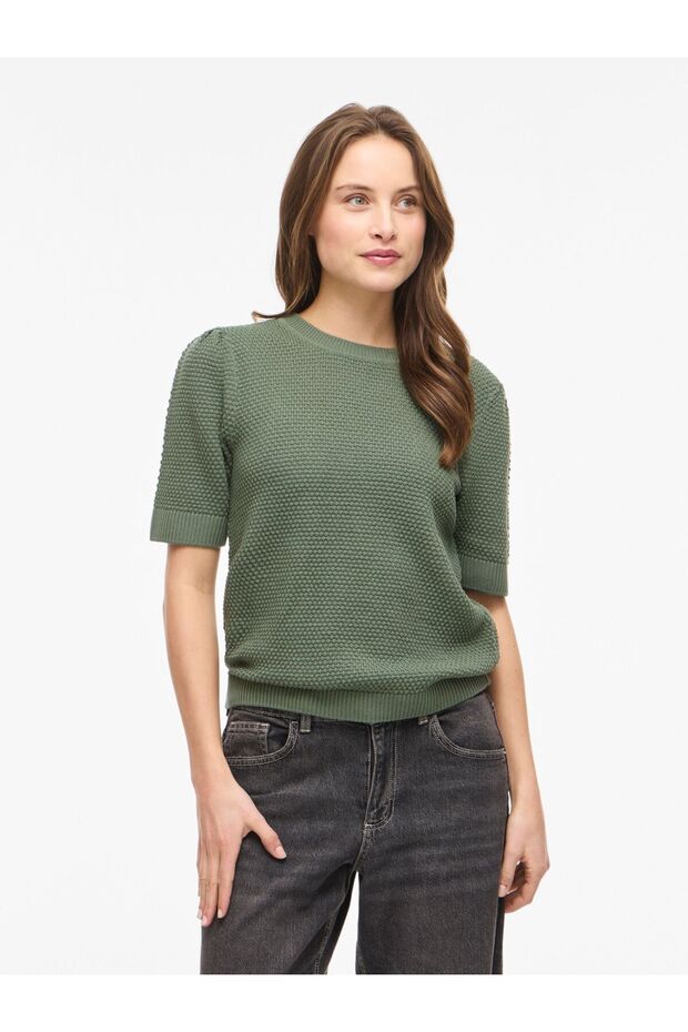 Strickoberteil Kurzärmeliges - 1