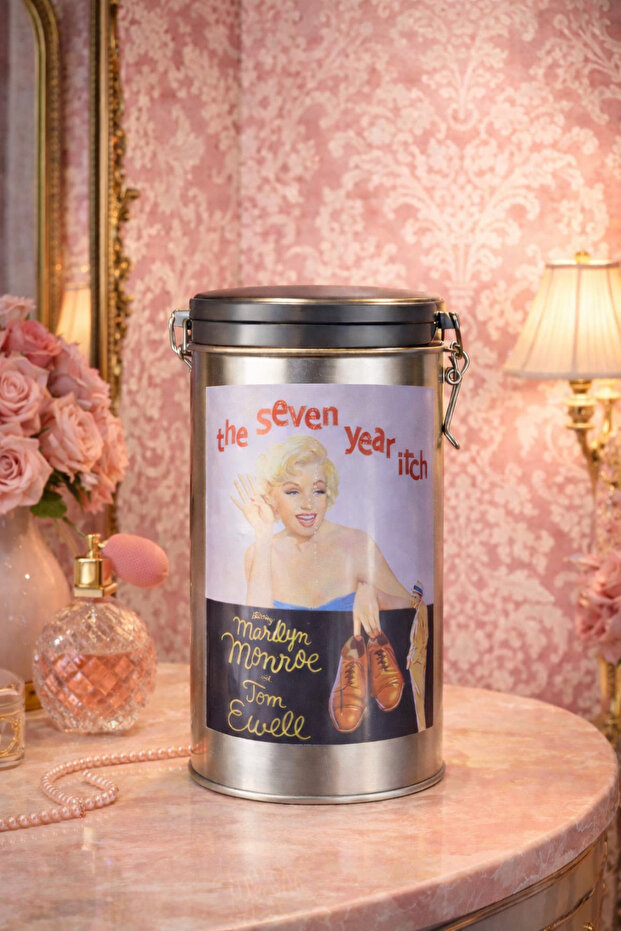 حاوية تخزين منزلية للحكة لمدة سبع سنوات مارلين مونرو وتوم إيويل صندوق الخبز أدوات المطبخ 1 قطعة