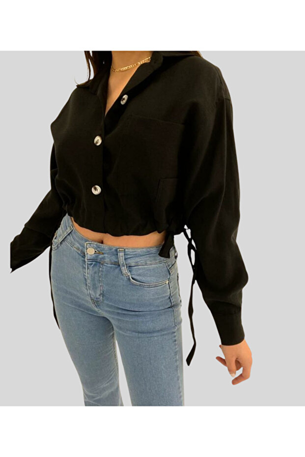 قميص "كروب" عصري برباط جانبي من style – عنوان الأنوثة الطاغية - 2