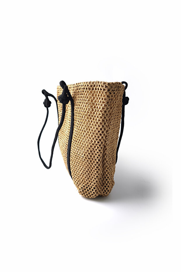 حقيبة كتف شبكية مبطنة من الداخل - 3