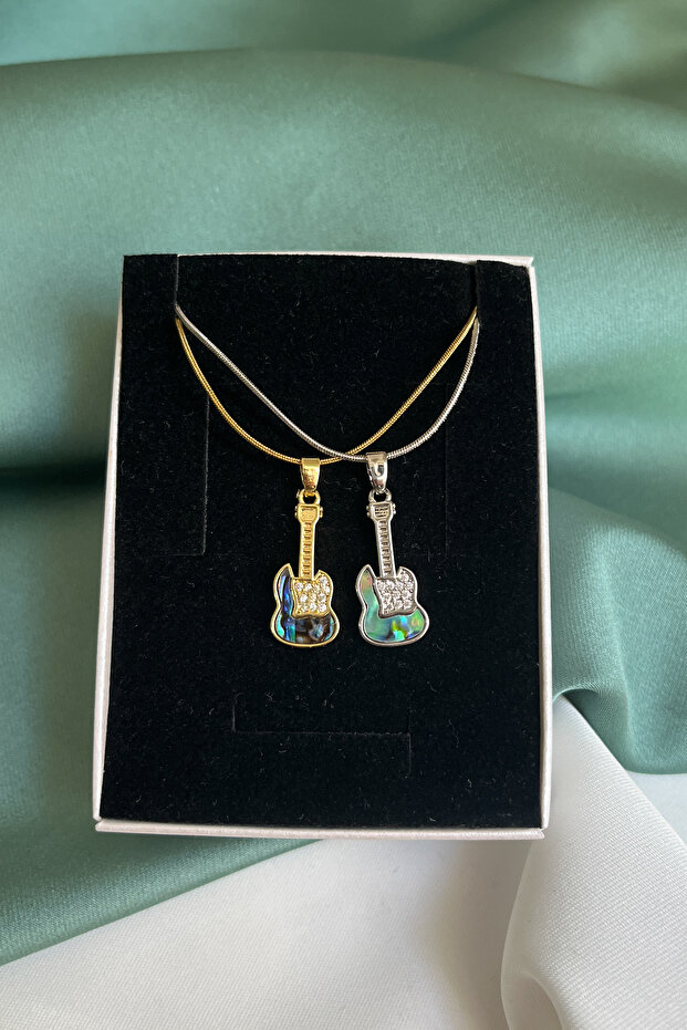 Çelik Gitar Kolye - 4