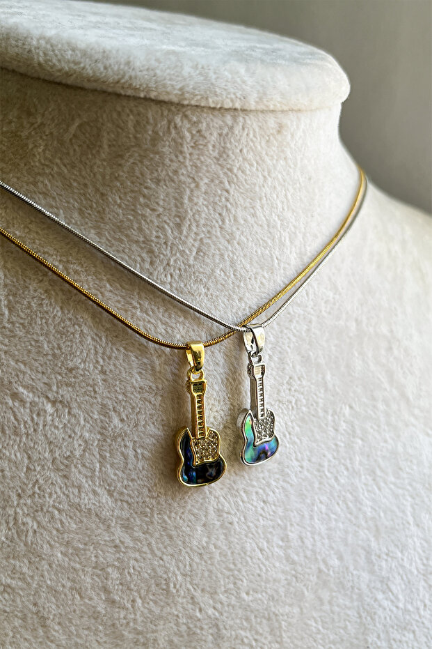 Çelik Gitar Kolye - 5