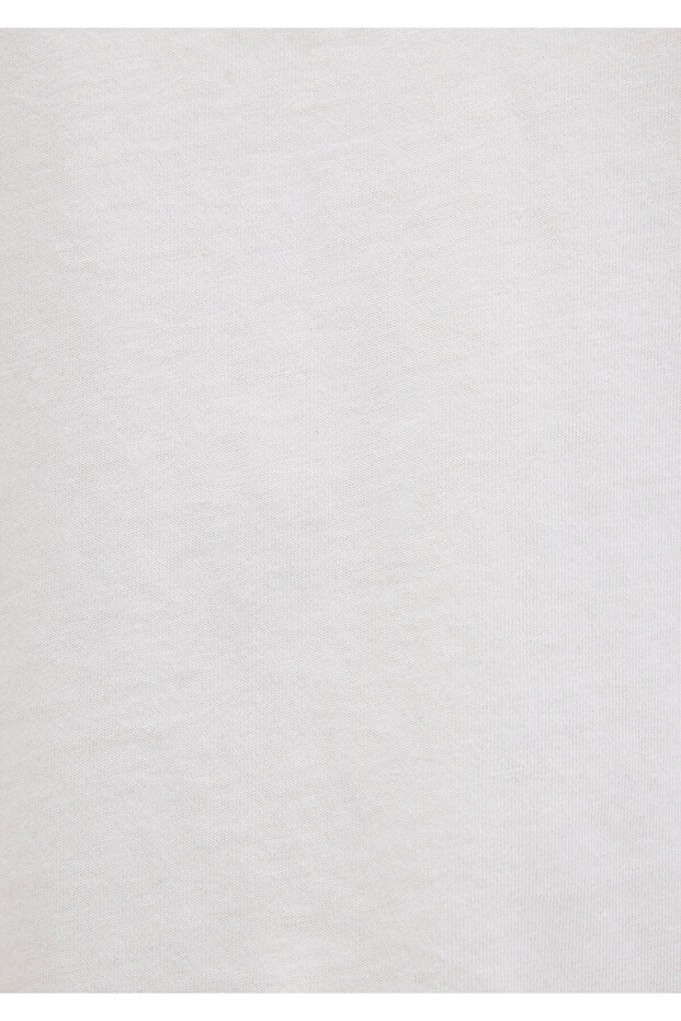 Ekru Basic Tişört Regular Fit / Normal Kesim 1600965-33389 - 8