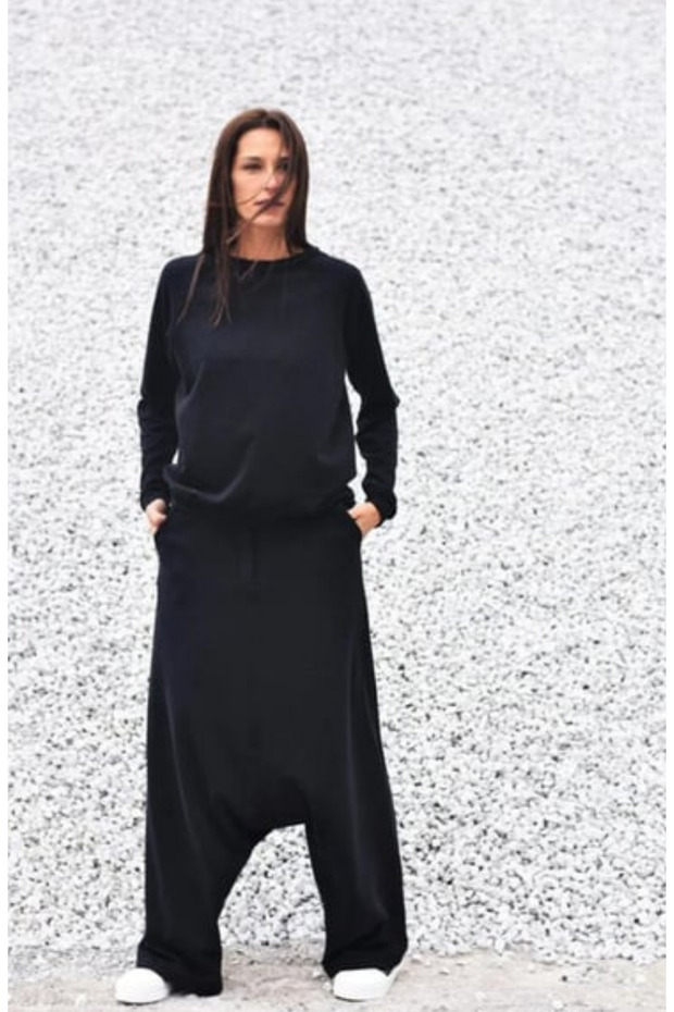Women's Bohemian Shalwar Jogger Pants Sweatpants - K20 3020