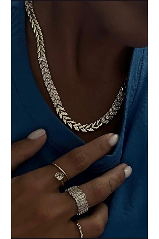 Adele Gold Kolye - 2