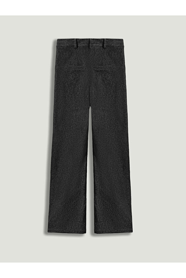 Yüksek Bel Bootcut Pantolon - 6