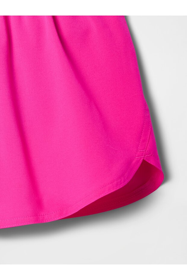 Kız Çocuk Pembe Runaround Pull-On Şort - 2