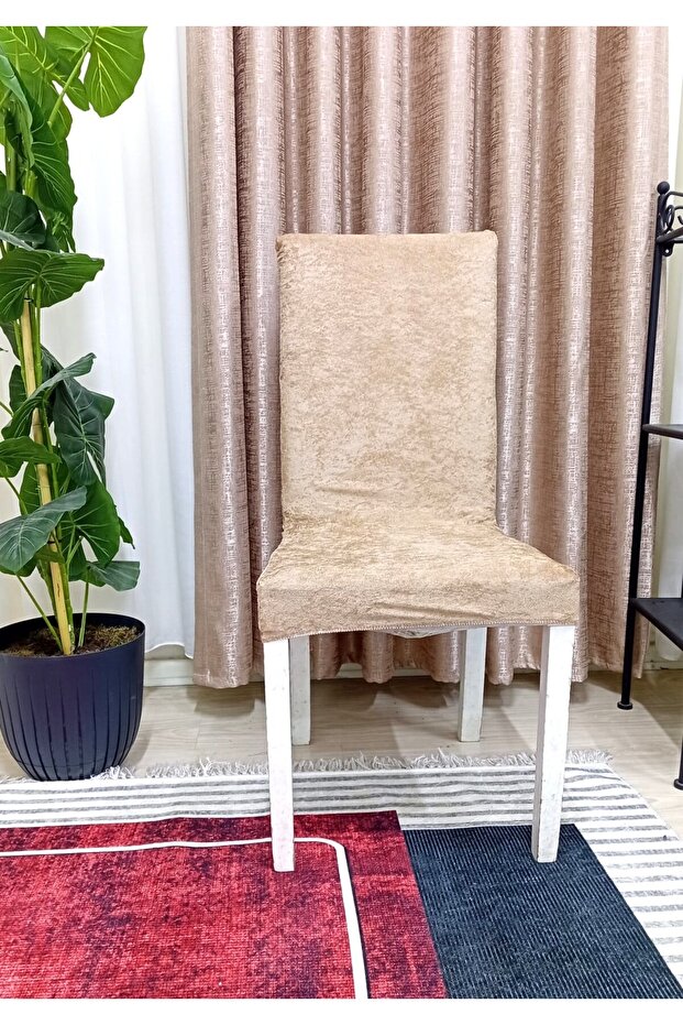 Velvet Patterned Elastic Stretchy Very High Quality Chair Cover
