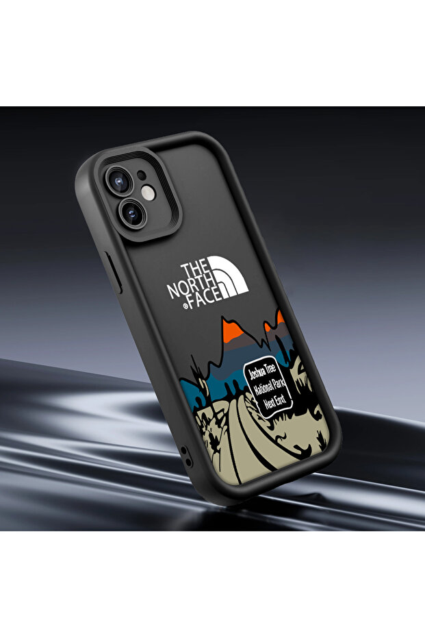 حافظة هاتف آيفون 8 بلس متوافقة مع نمط الجبل، مصنوعة من السيليكون الناعم والرقيق - 6