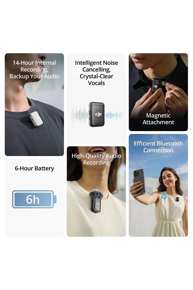 Mic 2 предавател (черен) - 2