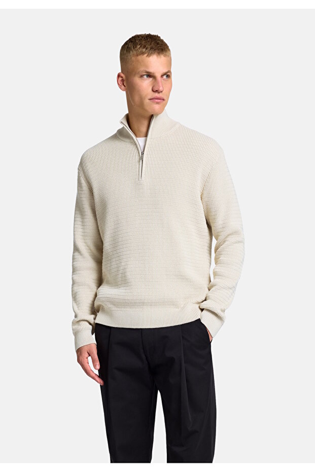 Pullover THEO Strickpullover Troyer - 3