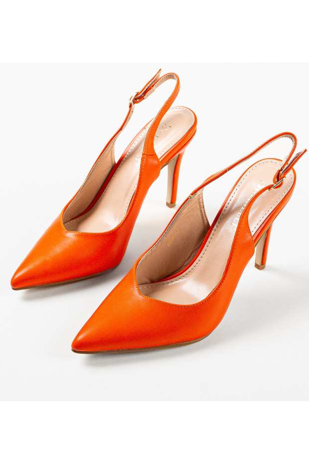 Tocuri înalte portocalii Amami - 5