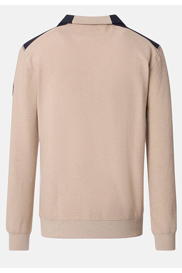 Sweatshirt Pullover Troyer - 2