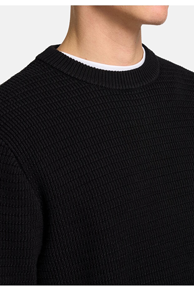 Pullover THEO Strickpullover R-Neck - 5