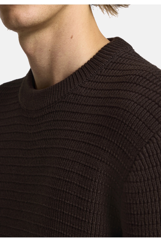 Pullover THEO Strickpullover R-Neck - 5