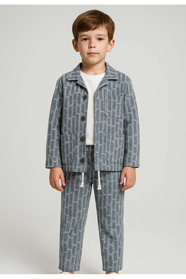 Nanica Boy's Jacket Indigo 126513