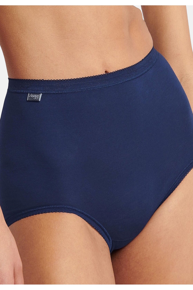 Unterhose BASIC+ MAXI Damen-Slip 3er Pack - 3