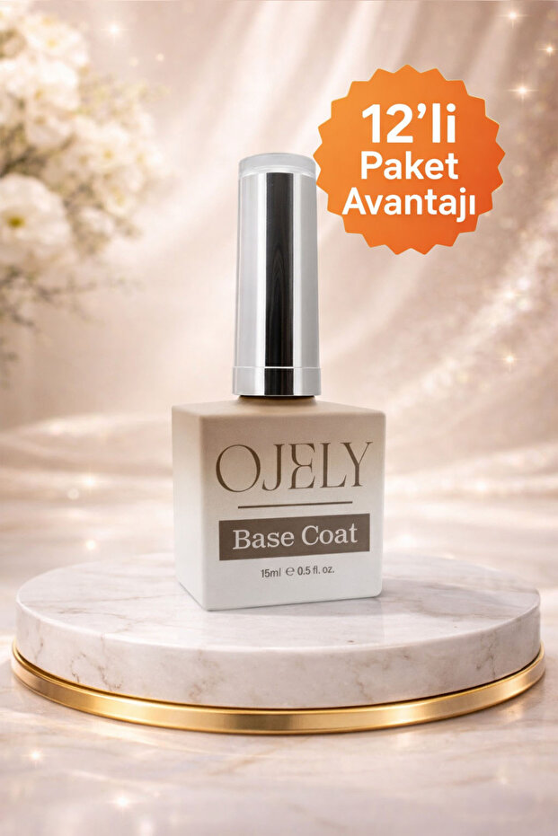 BASE COAT 15 ML 12li PAKET - 2