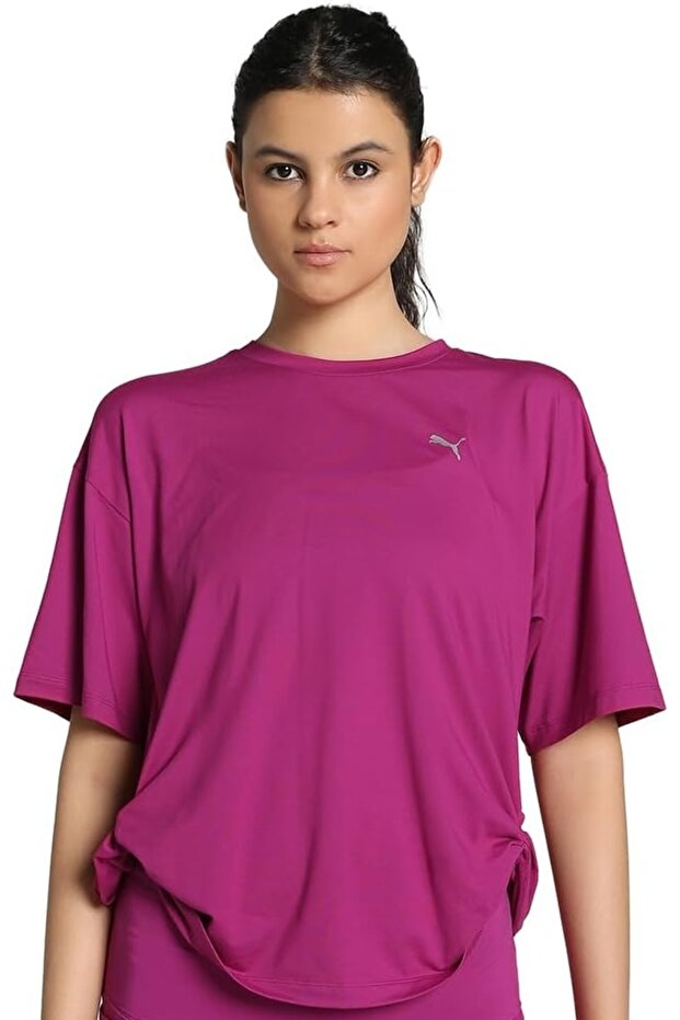 Studio Women's Gym T-Shirt Regular Wide -M