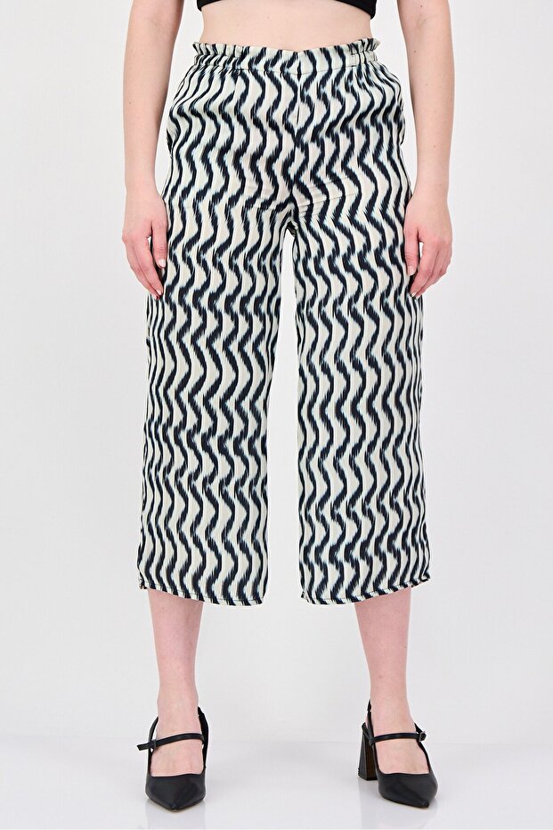 Women Textured Crosshatch Pattern Straight Leg Pants, Multicolor