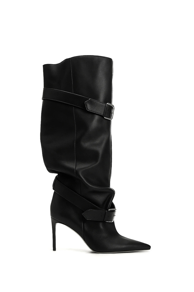 Bronte Leather 8 cm Heeled Boots