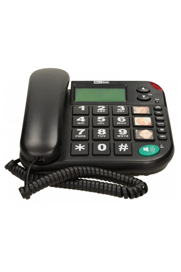 Σταθερό Τηλέφωνο KXT480 (Μαύρο) - 5