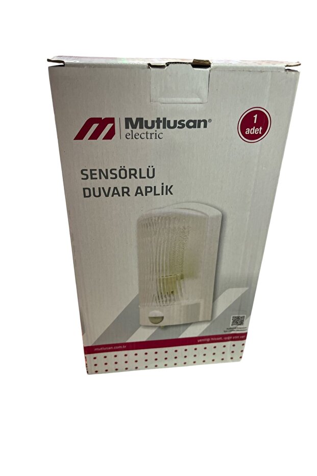 1 adet sensörlü duvar aplik