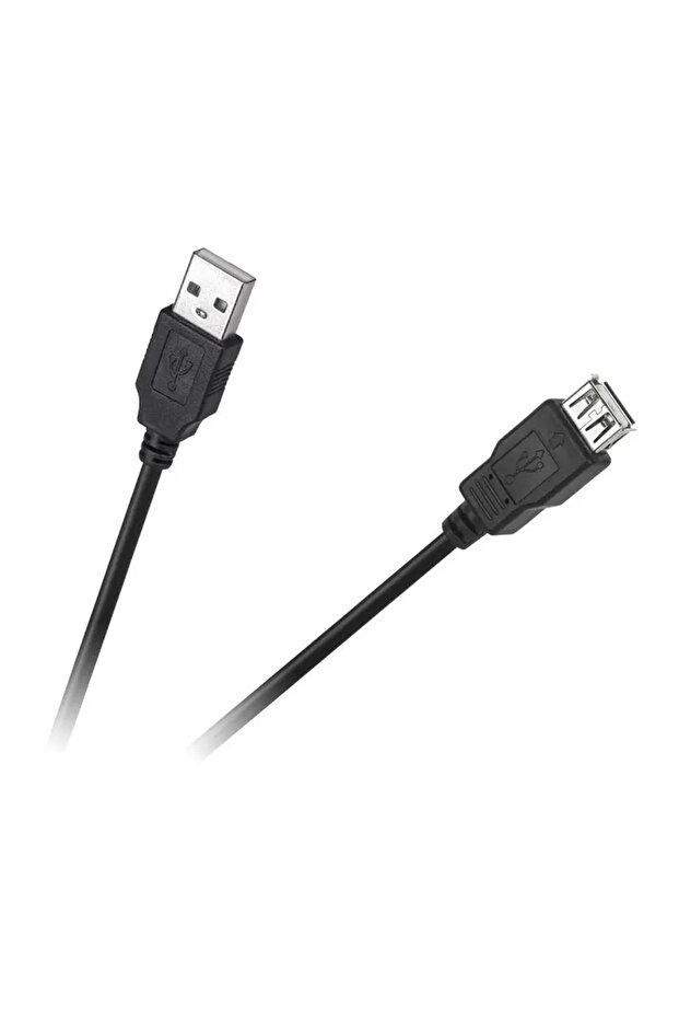-LINE USB cable, 3 m, Black - 1