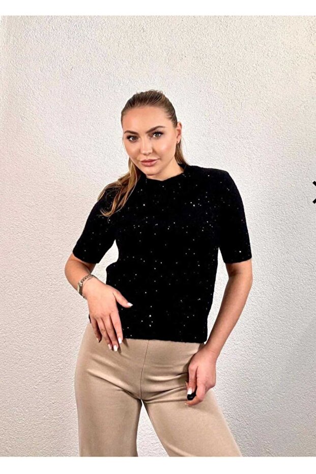 SİMLİ PULLU KAZAK - 1