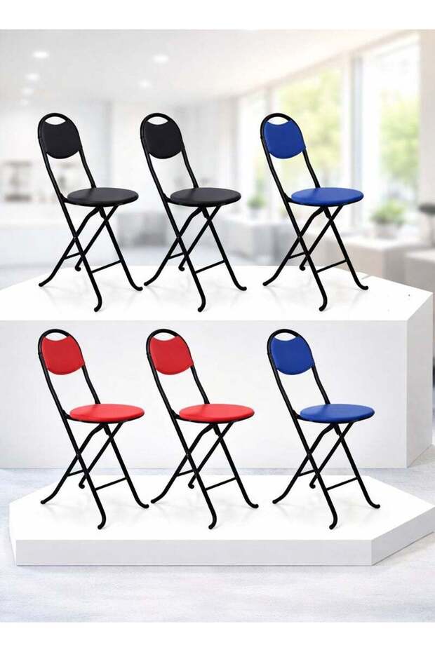 كراسي صلاة راقي 6، قابلة للطي ومتعددة الاستخدامات - 2